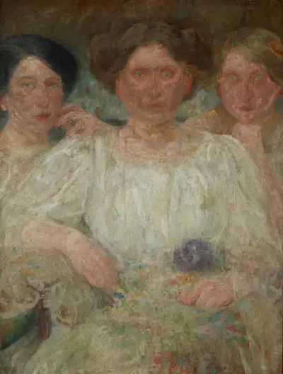Porträt von drei Schwestern von Olga Boznanska