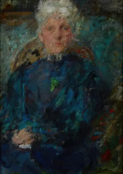 Porträt von Łucja Detloff von Olga Boznanska