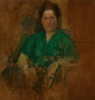 Sketch of a Female Figure av Olga Boznanska