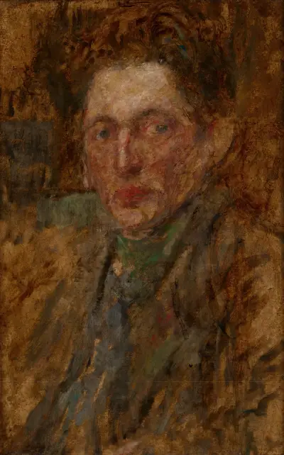 Studium postaci mężczyzny, 1925 – nr 2, Olga Boznanska