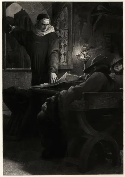 Abbas Beati Martini av Luc-Olivier Merson