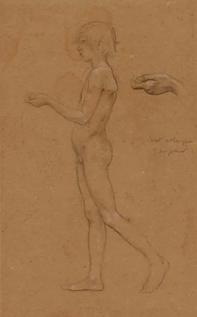 Adolescent av Luc-Olivier Merson