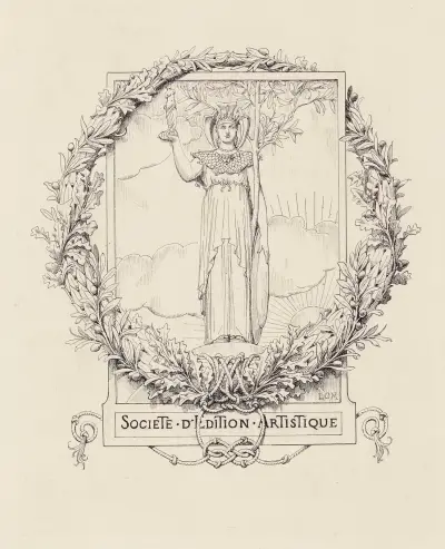 Allegorisk figur av Luc-Olivier Merson