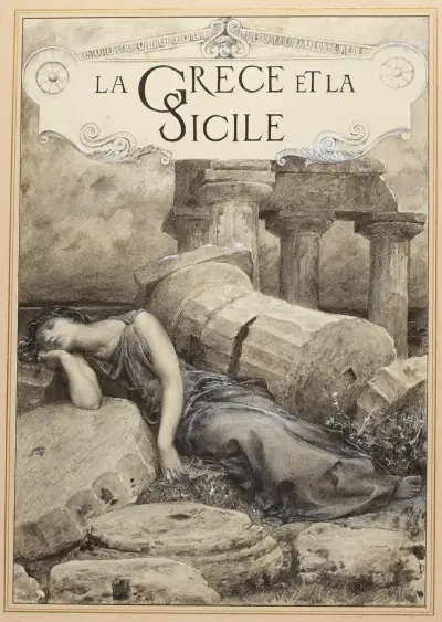 La Crece et la Sicile av Luc-Olivier Merson