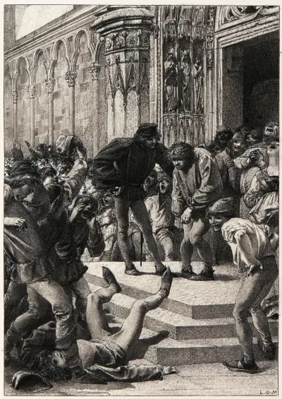 Quasimodo, 1889 – nr 3, Luc-Olivier Merson