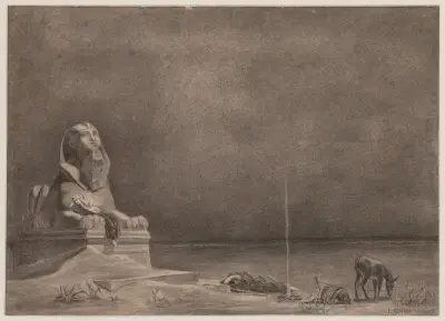 Rest on the Flight to Egypt av Luc-Olivier Merson