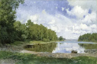 Lake View at Engelsberg, Västmanland av Olof Arborelius