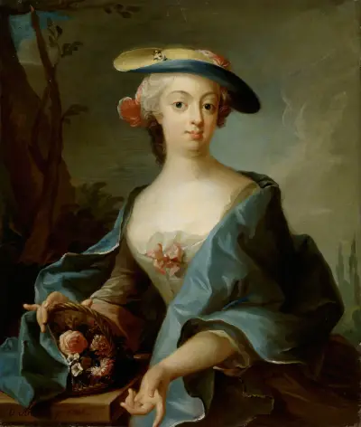 Portrait Of A Lady av Olof Arenius