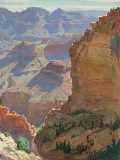 Grand Canyon, Carl Oscar Borg