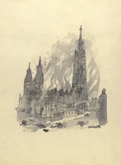 I. Stephanskirche av Oskar Laske