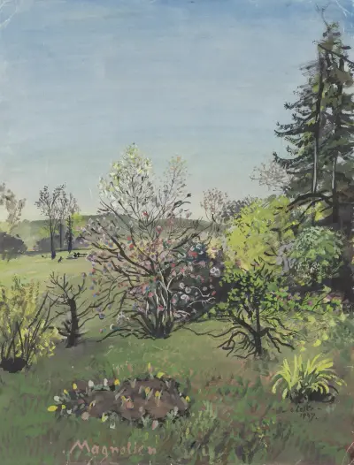 Magnolien av Oskar Laske