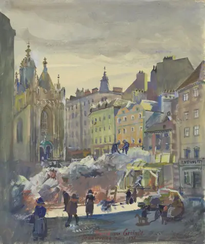 Maria am Gestade av Oskar Laske