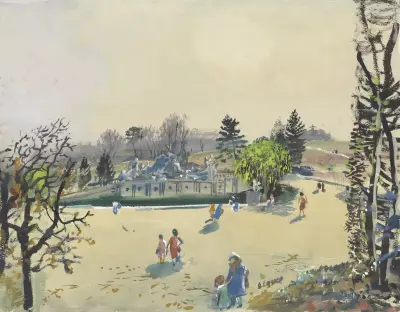 Schönbrunn, Neptunsbrunnen av Oskar Laske
