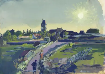 Omnejd; Perchtoldsdorf av Oskar Laske