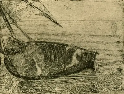 Christ Walking on the Water av Henry Ossawa Tanner