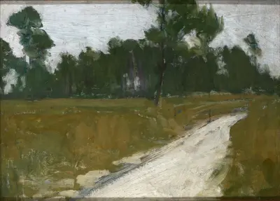 Lantväg i Frankrike av Henry Ossawa Tanner