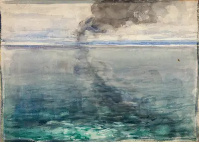 Korsar Atlanten (Hemkomst) av Henry Ossawa Tanner