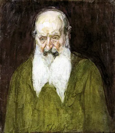 Huvud av en jude i Palestina av Henry Ossawa Tanner