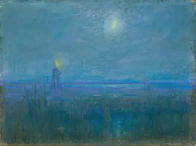 Marshes In New Jersey av Henry Ossawa Tanner