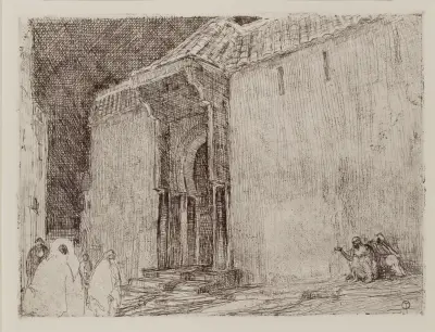 Moské, Tanger av Henry Ossawa Tanner