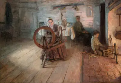 Spinning vid eldsken – George Washington Grays barndom av Henry Ossawa Tanner