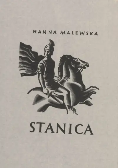 Okładka książki Stanica, opowieści rzymskie Hanny Malewskiej av Stanisław Ostoja-Chrostowski
