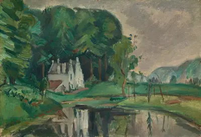 Det spanska huset i Tervuren av Emile Othon Friesz