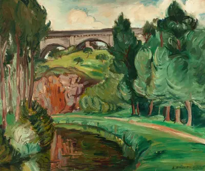 La Rance av Emile Othon Friesz