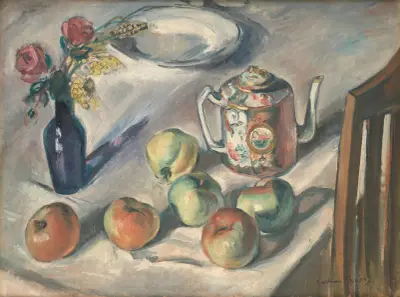 Still Life With Apples av Emile Othon Friesz