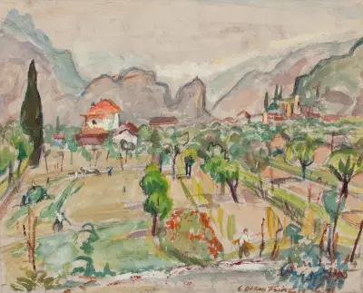 Meusedalen av Emile Othon Friesz