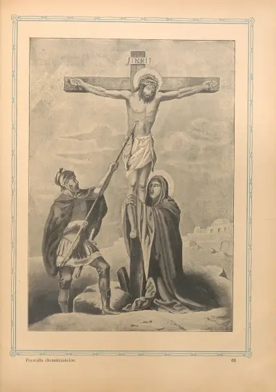 Crucifixion av Otto Bitschnau