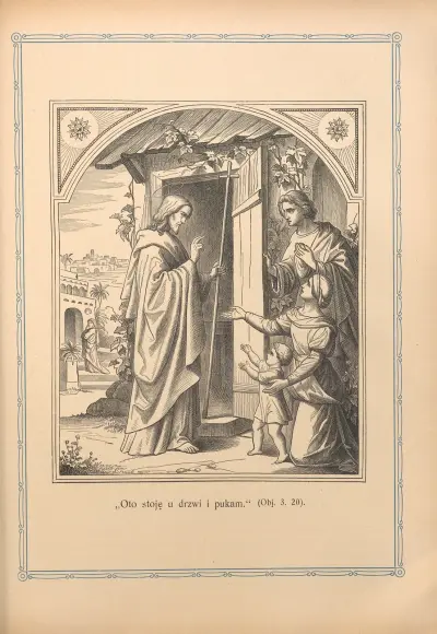 Siehe, ich stehe vor der Tür und klopfe an (Offb. 3,20) von Otto Bitschnau