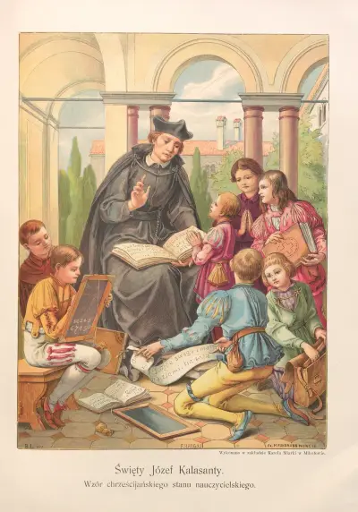 Der heilige Josef Kalasanz von Otto Bitschnau