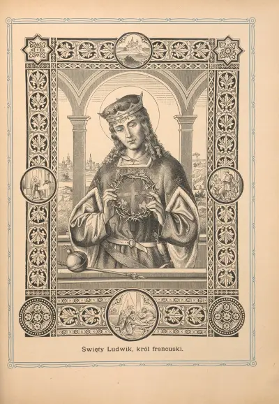 Der heilige Ludwig, König von Frankreich von Otto Bitschnau
