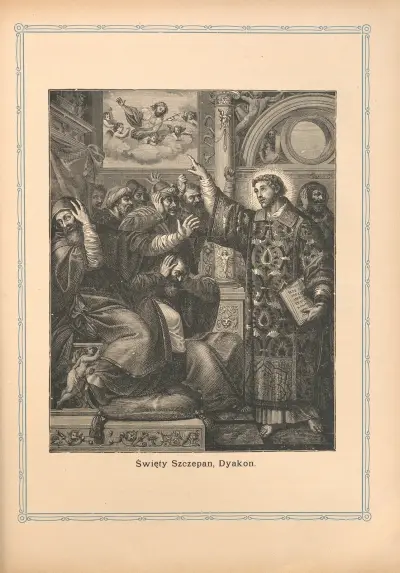 Der heilige Stephanus, Diakon von Otto Bitschnau