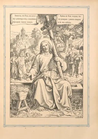 Lernt von mir, denn ich bin sanftmütig und von Herzen demütig, 1912 – Nr. 2 von Otto Bitschnau