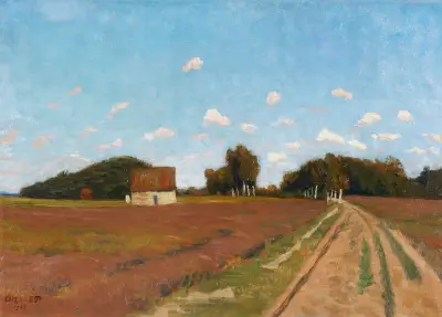 Sommertag bei Worpswede av Otto Modersohn