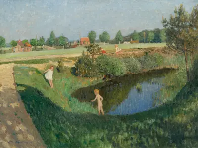 Sommertag von Otto Modersohn
