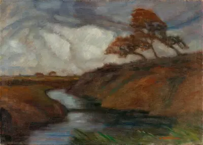 Sturm im Moor, 1930 von Otto Modersohn