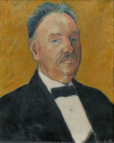 Porträtt av en man (Johann Peter Hubert Kallen) av Otto Mueller