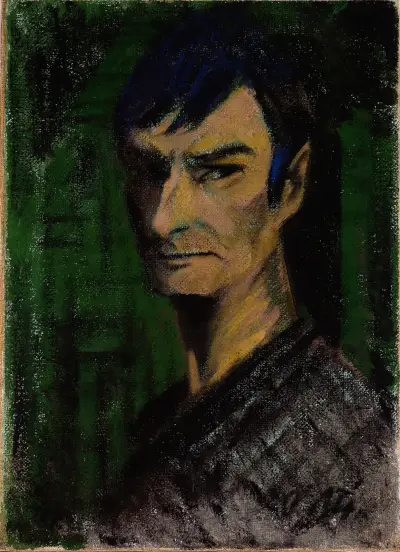 Self-Portrait av Otto Mueller