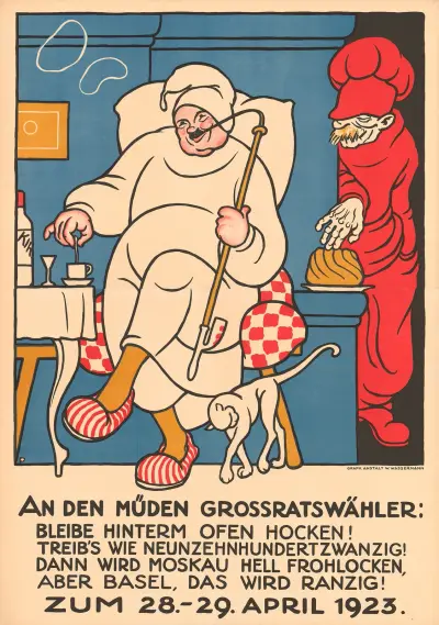 An den müden Grossratswähler av Otto Plattner