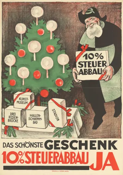Das schönste Geschenk – 10% Steuerabbau – Ja av Otto Plattner