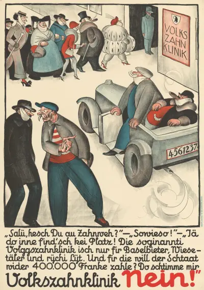 Volkszahnklinik Nein! av Otto Plattner