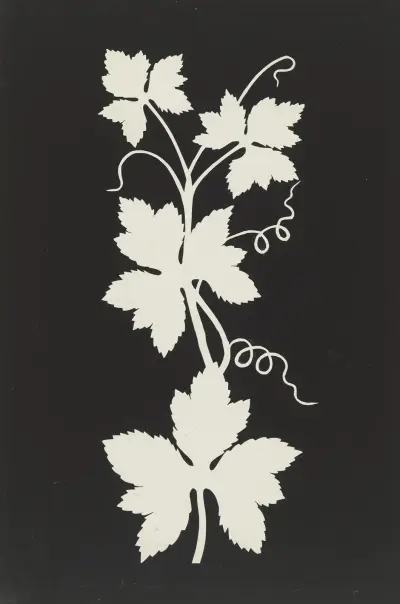 Vine leaves av Philipp Otto Runge