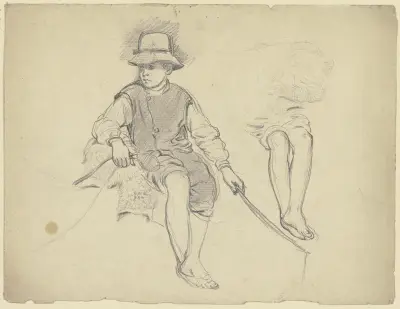 Eselsreiter von Otto Scholderer