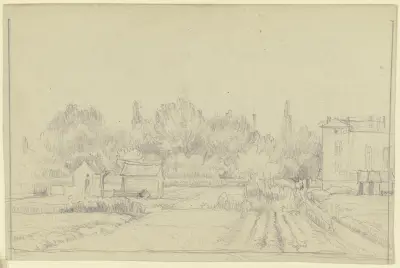 Flachsfeld in Neusalz an der Oder, 1886 – Nr. 2 von Otto Scholderer