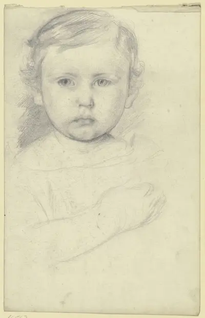 Knabenbildnis von Otto Scholderer