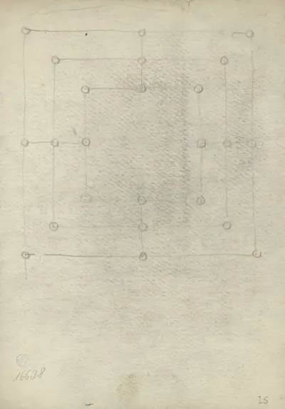 Mühlespiel von Otto Scholderer