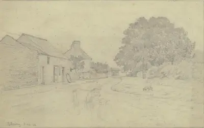 Straße von Pickering von Otto Scholderer